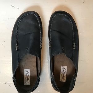 Men's OluKai leather loafers